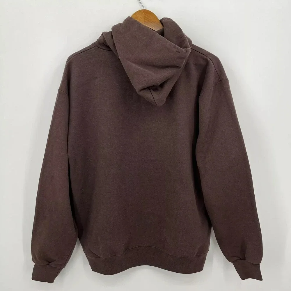 Champion Northern Iowa Panthers Hoodie Brown Pink Metallic Mens Large